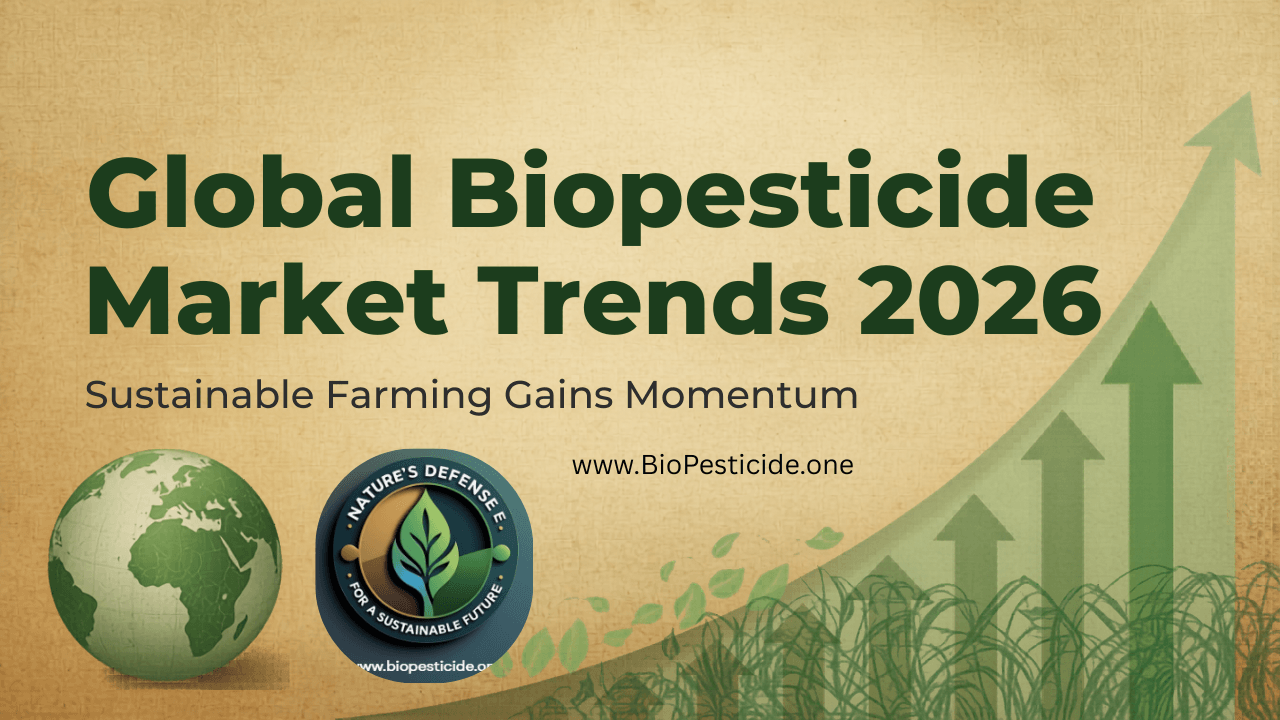 Global Biopesticide Market Trends 2026: Sustainable Farming Gains Momentum - Read the latest news