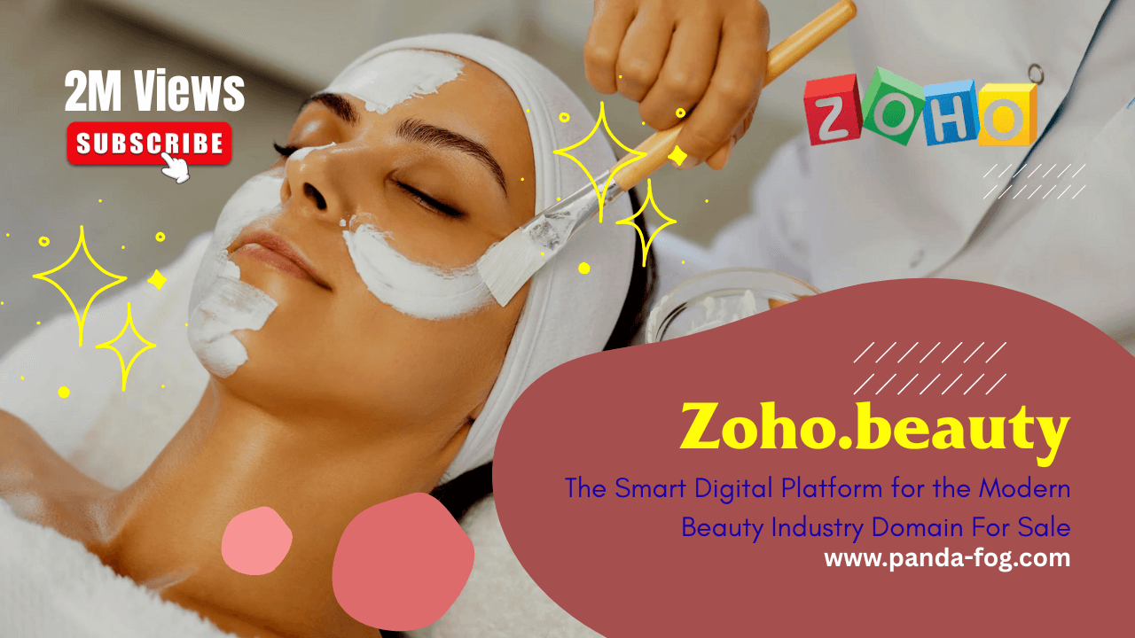 Zoho.beauty – Premium Beauty Domain for Salons, Skincare Brands & Beauty Tech Startups