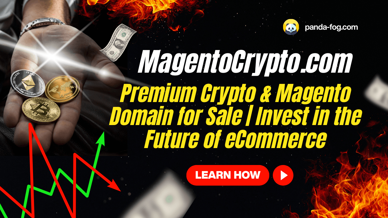 MagentoCrypto.com for Sale – Build a Powerful Crypto Brand with a Premium Domain
