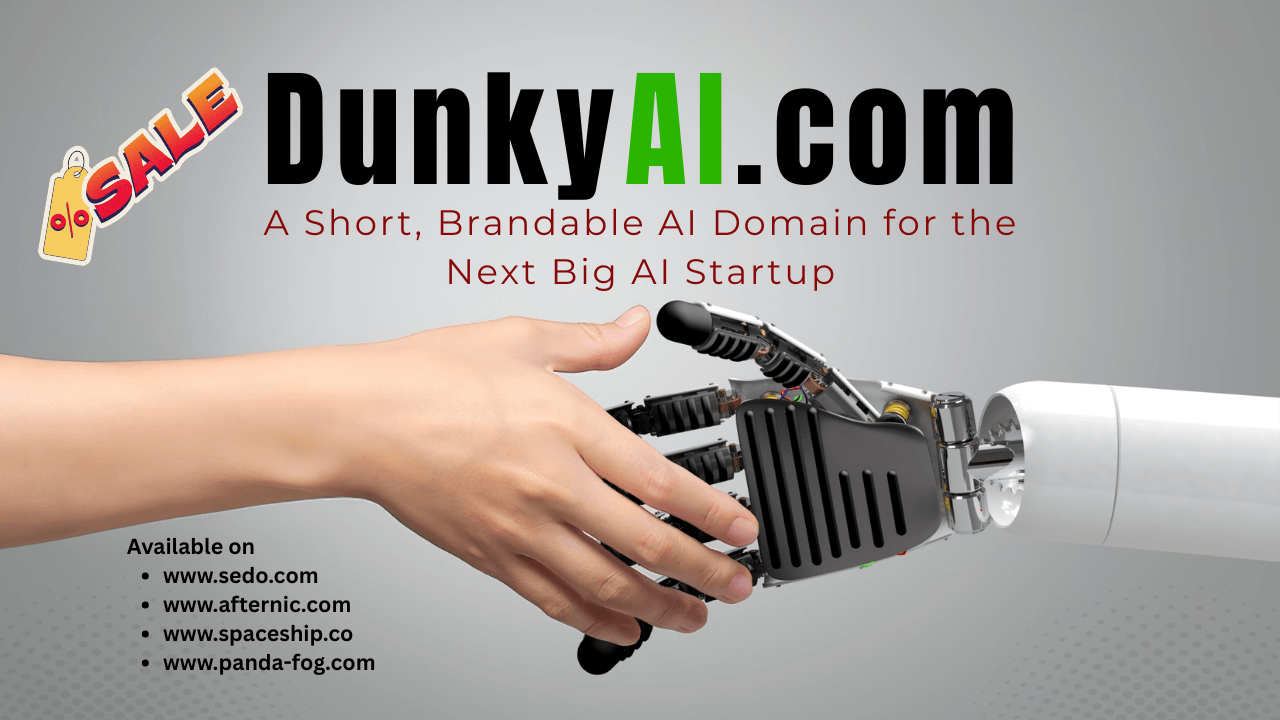 DunkyAI.com A Brandable AI Domain for the Next Generation of Technology
