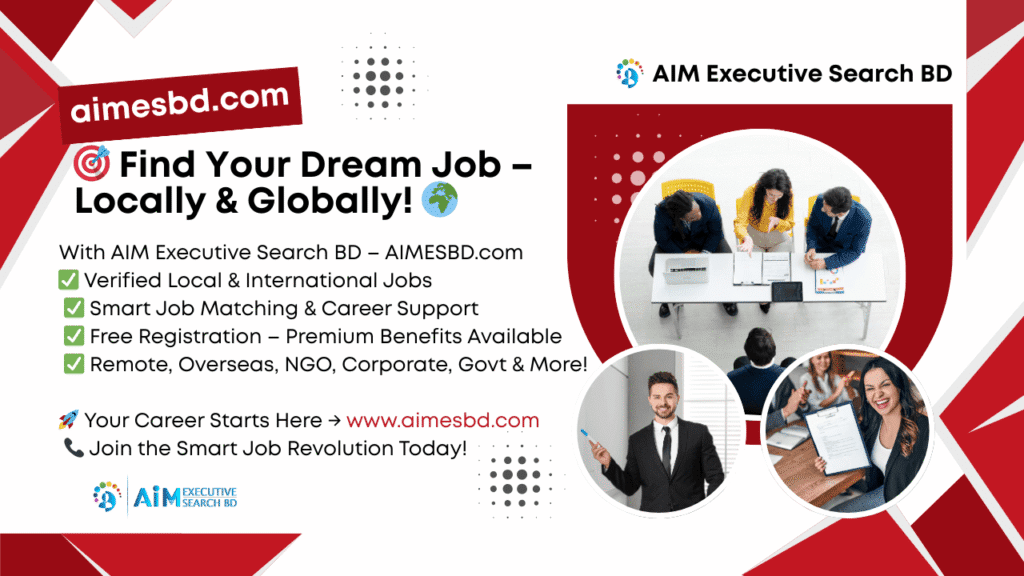 AIM Executive Search BD Best job site