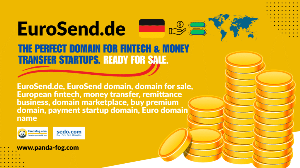 EuroSend.de – Domain for Fintech & Money Transfer startups