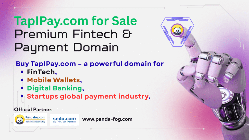 TapIPay.com for Sale | Premium Fintech & Payment Domain